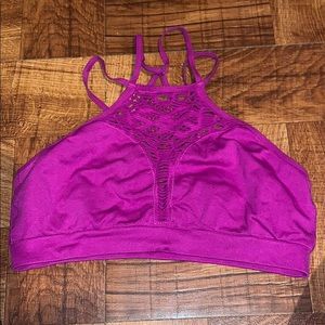 Victoria’s Secret stretchy high neck bralette💖
